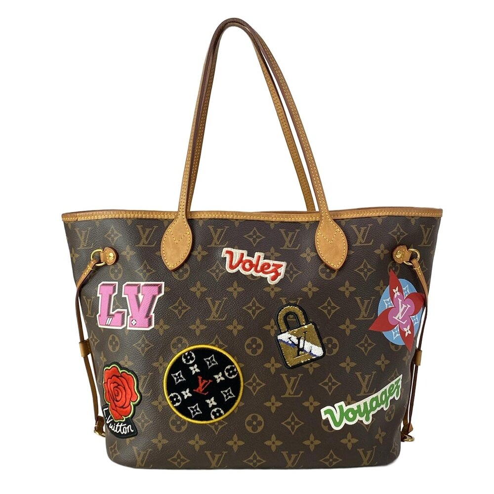 Louis Vuitton Neverfull MM Monogram Tote Bag M43988 Multi - Picture 1 of 8